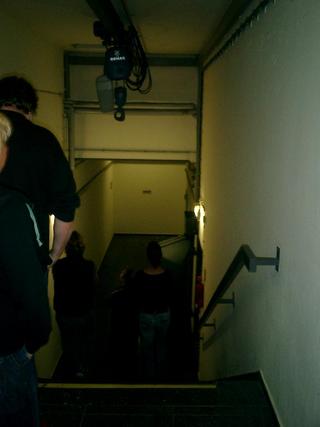 Eingang in den Bunker