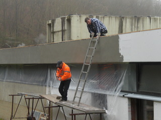 Ger�st streng nach UVV...