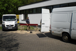 Verputzer und K�chenbauer