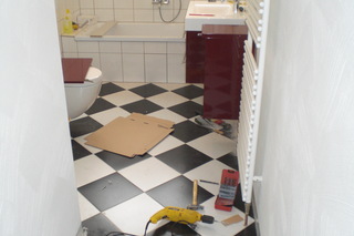 Bad Fertiginstallation