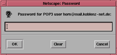 Passworteingabe