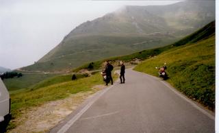 am Passo Croce Domini